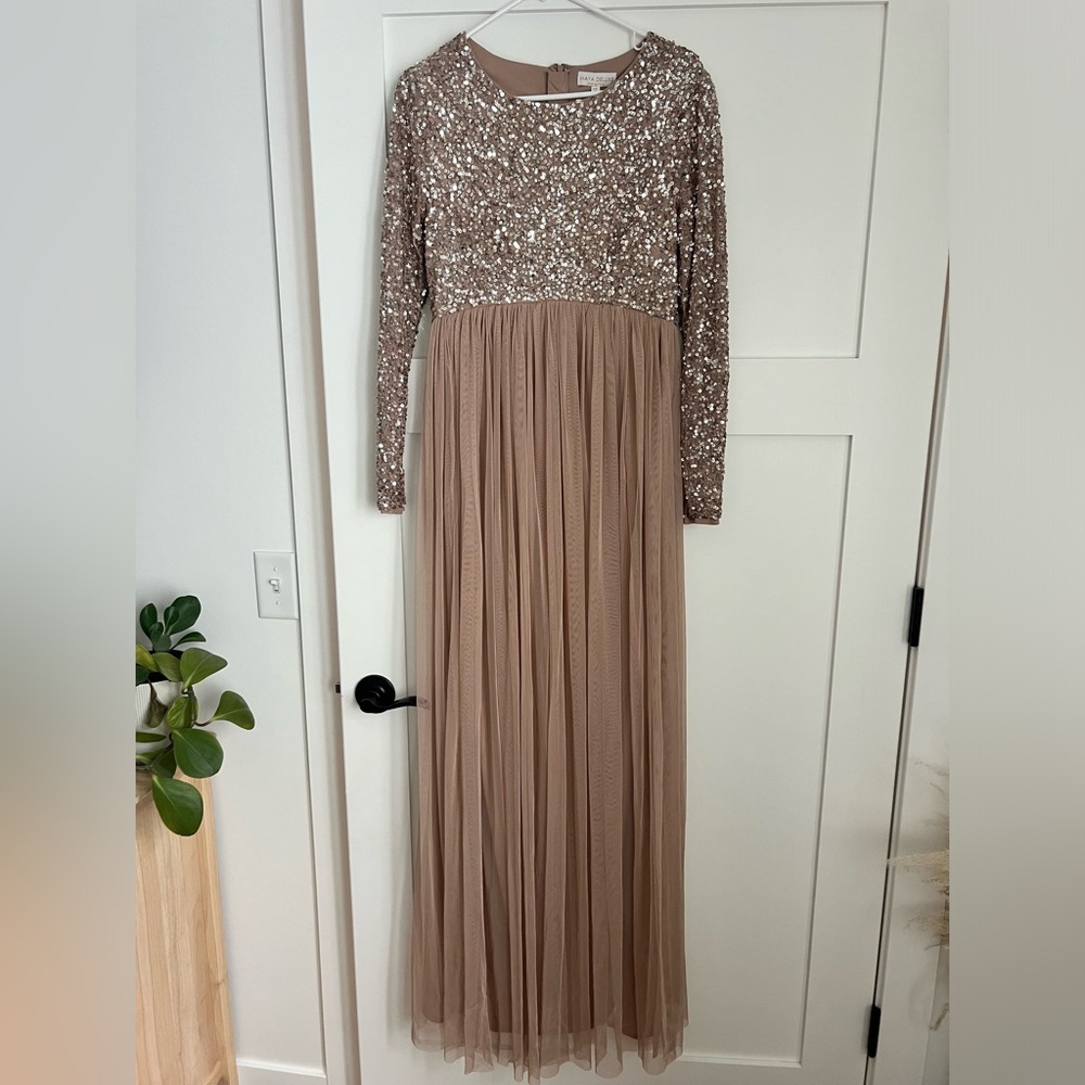 ASOS Maya Deluxe Maternity Tulle Dress Blush - NWT